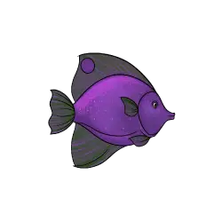Violetter Kaliflosser